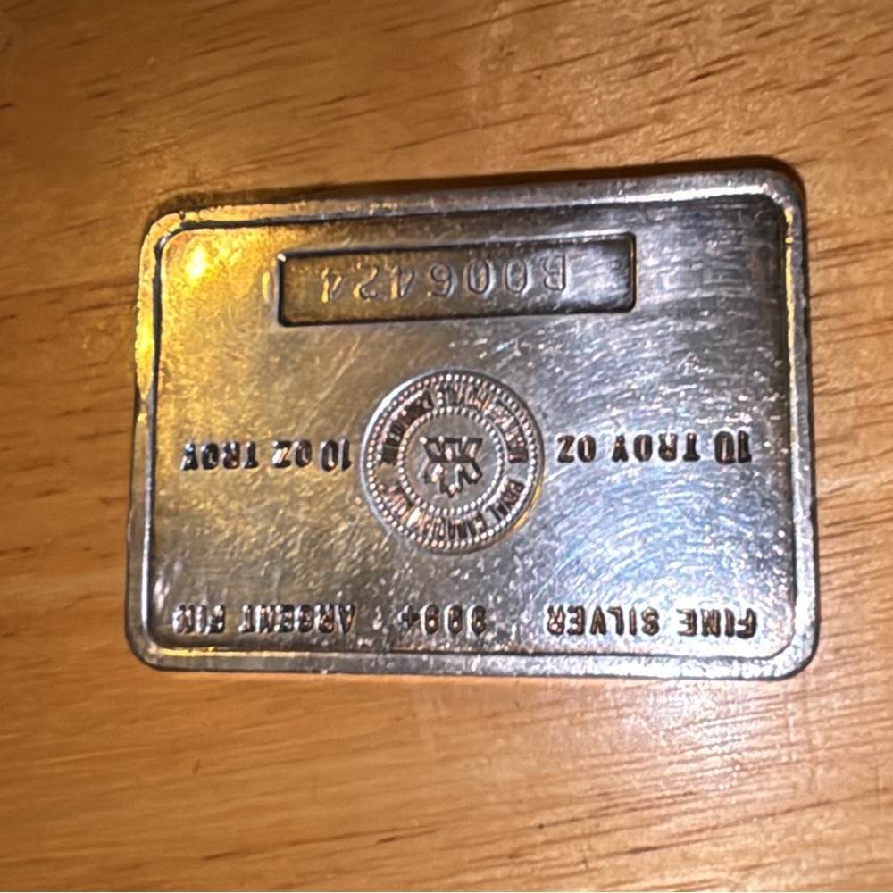 10 Troy Ounces Canadian Fine Silver Bar ✨SOLD✨ - Picture 5 of 9